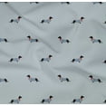 thumbnail image 4 of oneOone Organic Cotton Poplin Twill Fabric Dachshund Dog Printed Fabric 1 Yard 42 Inch Wide, 4 of 4