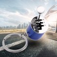 thumbnail image 3 of shiyou-Creative Keychain,Innovative Auto Part Model Shifter Keychain, Mini Car Gear Shift Stick Knob Metal Key Chain Key Ring for Men(Black) Shifter Keychain KeyRing Metal Key Chain, 3 of 4