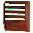 thumbnail image 2 of Wooden Mallet CH17-4MH 4 Pocket Legal Size File Holder in Mahogany, 2 of 3
