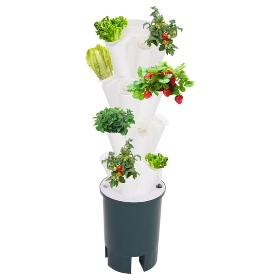 Hydroponics Growing System Kit, Vertical Garden Herb Garden Planter Indoor Kit, for Plants Herb Vegetable(20-Holes)