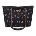 thumbnail image 2 of Bolso tote para mujer, gran capacidad, ideal para la playa, uso diario y para ir al trabajo. Negro, 2 of 9