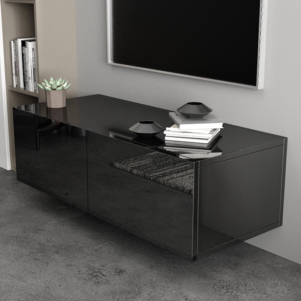 ESTINK TV Stand, Wall Mounted TV Stand Storage Rack Living Room