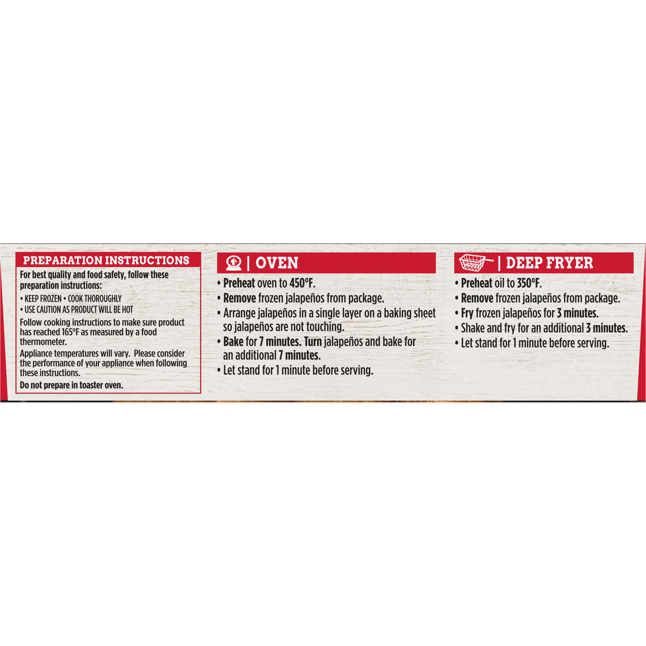 TGI Fridays Frozen Appetizers Cream Cheese Stuffed Jalapeno Poppers, 8 oz Box Regular