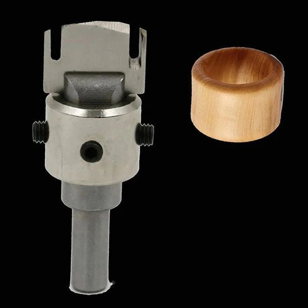 Speed Steel Drill Ring Drill Multifunction 2 In 1 Wood Tools for Making Personalized Wooden Rings and Safety Button wang JESS Wooden Thick Ring Maker 