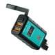 thumbnail image 5 of Speravity rápido para motocicleta, interruptor de botón USB Dual, 12-24V, IP66, resistente al agua, puerto SAE, Cable de 1,4 m, voltímetro, Accesorios para motos Speravity VI017122-00B, 5 of 6