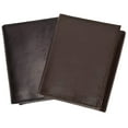 thumbnail image 6 of Genuine Leather Trifold W/Removable ID Holder Mens Wallet 2955, 6 of 10