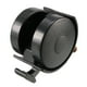 thumbnail image 4 of Ruedas giratorias de 1.5 pulgadas Uxcell con vástago de cuello de agarre, ruedas de muebles negras con freno, 4 piezas, 4 of 4