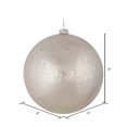 thumbnail image 3 of Vickerman N184307 Boule Argentée Pailletée Claire 6 Po. 4 par Sac, 3 of 3