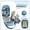 Blue BU, variant on ZZwxWA Up to 65% Off Gangjia Toys Suitcase Tableware Makeup Box Role-playing DIY Drawing Board Gangjia Toys