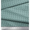 thumbnail image 2 of Soimoi Cotton Duck Fabric Triangle Shirting Print Fabric by Yard 42 Inch Wide, 2 of 3