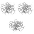 thumbnail image 1 of Horquillas de Fácil de Plata de 150 Piezas para nerbaits, ners, Señuelos de Pesca, 1 of 6