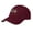 crimson, variant on US 250th Anniversary Adjustable Sandwich Brim Floral Print Hat, American Flag Floral Cap for Independence Day, Polyester, Fits 22-23" Head - Navy