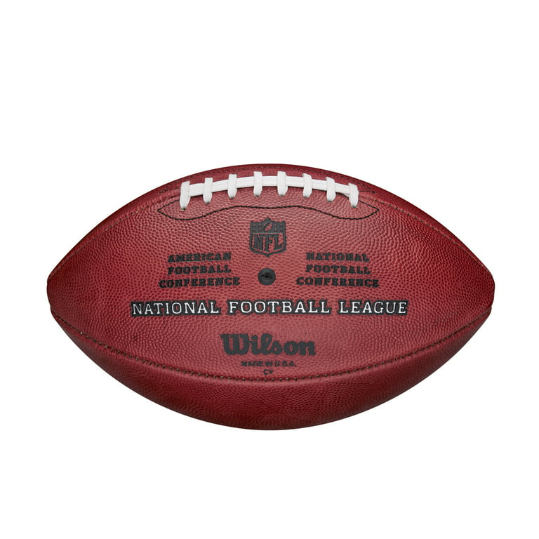  Wilson “The Duke” NFL Official Authentic Leather Game Ball  Football : Sports & Outdoors