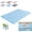Blue, variant on Dog Cooling Mat, Pet Self Cooling Mat Summer Sleeping Pad for Dogs Cats, Washable Portable Breathable Cooling Blanket Cool Pet Bed for Outdoor Indoor (Pink, XXL)