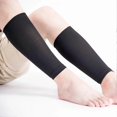 thumbnail image 3 of Manchon de Jambe de Qualité Médicale Haute Élasticité Chaussettes de Compression Sans Pieds Adaptées pour l'Entraînement, 3 of 5