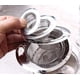 thumbnail image 3 of Filtro de acero inoxidable de 2 piezas, mini filtro de fregadero, filtro de drenaje de fregadero de acero inoxidable, pantalla de filtro, ducha, filtro de fregadero de baño o cocina Zhivalor  YQ-1233, 3 of 6