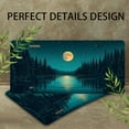 thumbnail image 4 of Forestlake Moonlit Night Funny Personalized License Plate Rust-proof Stainless Steel Metal License Plate Suitable For Men And Women 12.2" x 6.2", 4 of 7