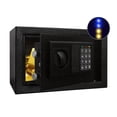 thumbnail image 2 of Safe and Lock Box Digital Electronic Security Keypad Black Safe Box for Home Office Travel Business Use, 2 of 8