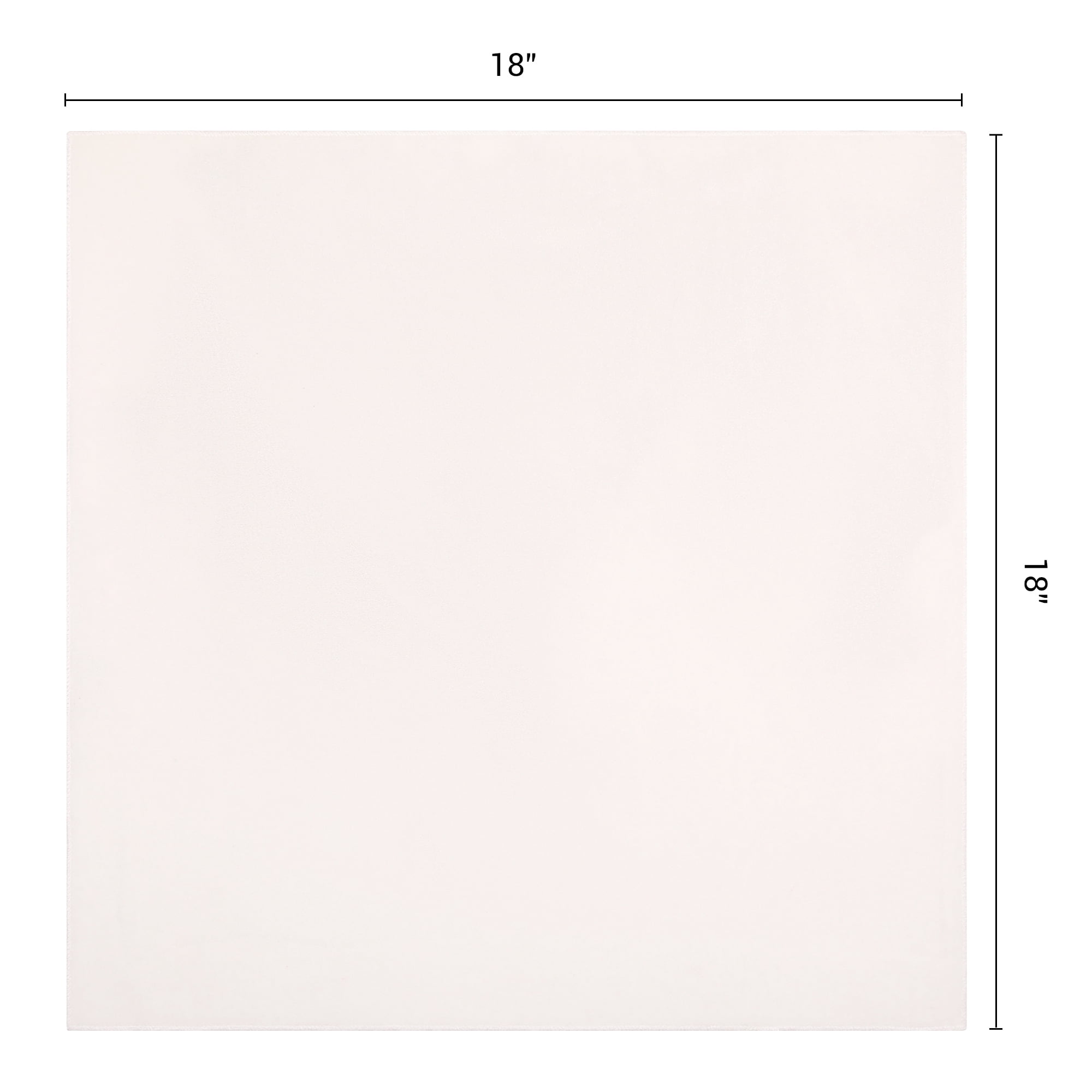 Unique Bargains 12 Pack Soft Durable Velvet Cloth Napkins for Parties Beige 18"x18"