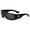 Black Frame With Red Logo, variant on Polarized Khan Men Anti Glare Fishing Cycling Driving Sport Sunglasses