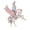 Pink, variant on Elegant Horse Brooch Inspired Chinese Zodiacal Theme Classical Fashion Statement Gift Lapel Pin