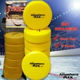 thumbnail image 4 of Anywhere Sports: The Anywhere Puck - 6pk Yellow Foam Hockey Training Pucks, Super Soft & Durable, Indoor Rink & Outdoor Play, Storage Bag, Kids 3+, 4 of 8