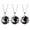 Black Agate, variant on 10pc Quartz Tiger Eye Gem Stone dolphin Pendants Prism Magic Reiki Chakra Amulet-Mixed Color