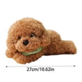 thumbnail image 3 of DGMIOCS Plush Stuffed Dog Adorable Poodle Stuffed Animal Toys, Soft & Realistic Gift for Kids, 11 inch, 3 of 6