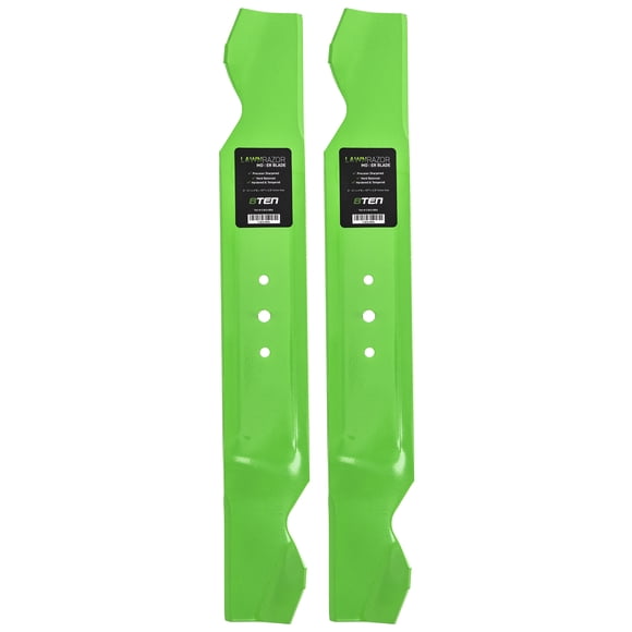 LawnRAZOR Notched High Lift Blade Set for MTD White 42 inch 742-0508 2 Pack 810-CBL2276D