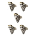 thumbnail image 3 of Jumpingount Anillo de diseño de cabeza de anciano, anillos de plata antiguos, joyería de boda, suministros de Navidad para Halloween, mujeres, Type5 NO5, 3 of 6