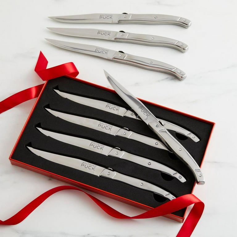 Wolfgang Puck 2-pack 4-piece Steak Knives Gift Sets Open box 
