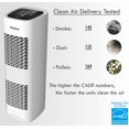 thumbnail image 4 of WPT80P Whispure True Hepa Air Purifier, Activated Carbon Advanced Anti-Bacteria, Ideal for Wildfire, Allergies, Odors, Pet Dander, Mold, Smoke and Germs, Large, White, 4 of 4