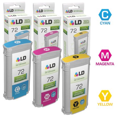 LD Products Remanufactured Replacements for 72 High Yield Cartridges