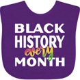 thumbnail image 3 of Inktastic Black History Every Month Boys or Girls Baby Bib, 3 of 4
