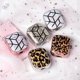 thumbnail image 4 of Bluelans funda protectora para auriculares compatible con Bluetooth con estampado de mármol de leopardo Compatible con Airpods, 4 of 5