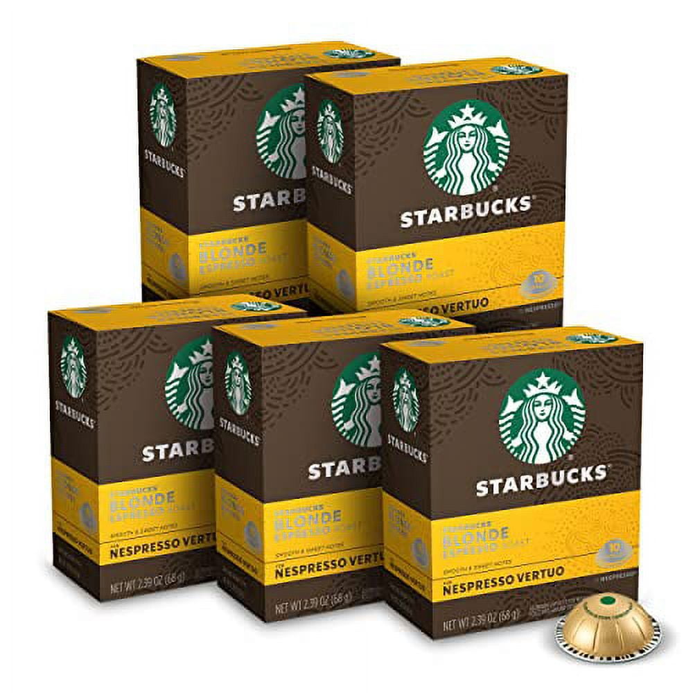 Starbucks by Nespresso Blonde Roast Espresso (50-count single