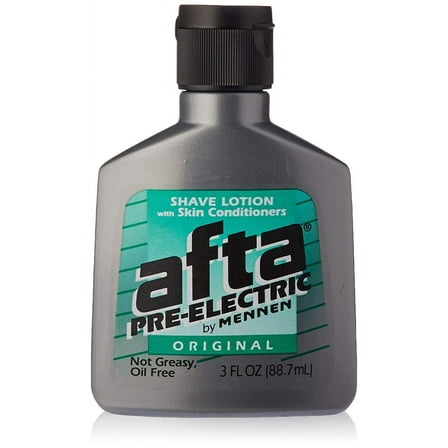 Afta Pre-Electric Shave Lotion with Skin Conditioners Original 3 oz (Pack of 9)