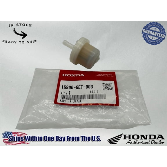 Honda Genuine OEM Authentic Fuel Filter 16900-GET-003