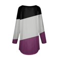 thumbnail image 5 of kytmyeq Women's Loose Round Neck Print Long Sleeve T-Shirt Top Pullover, 5 of 5