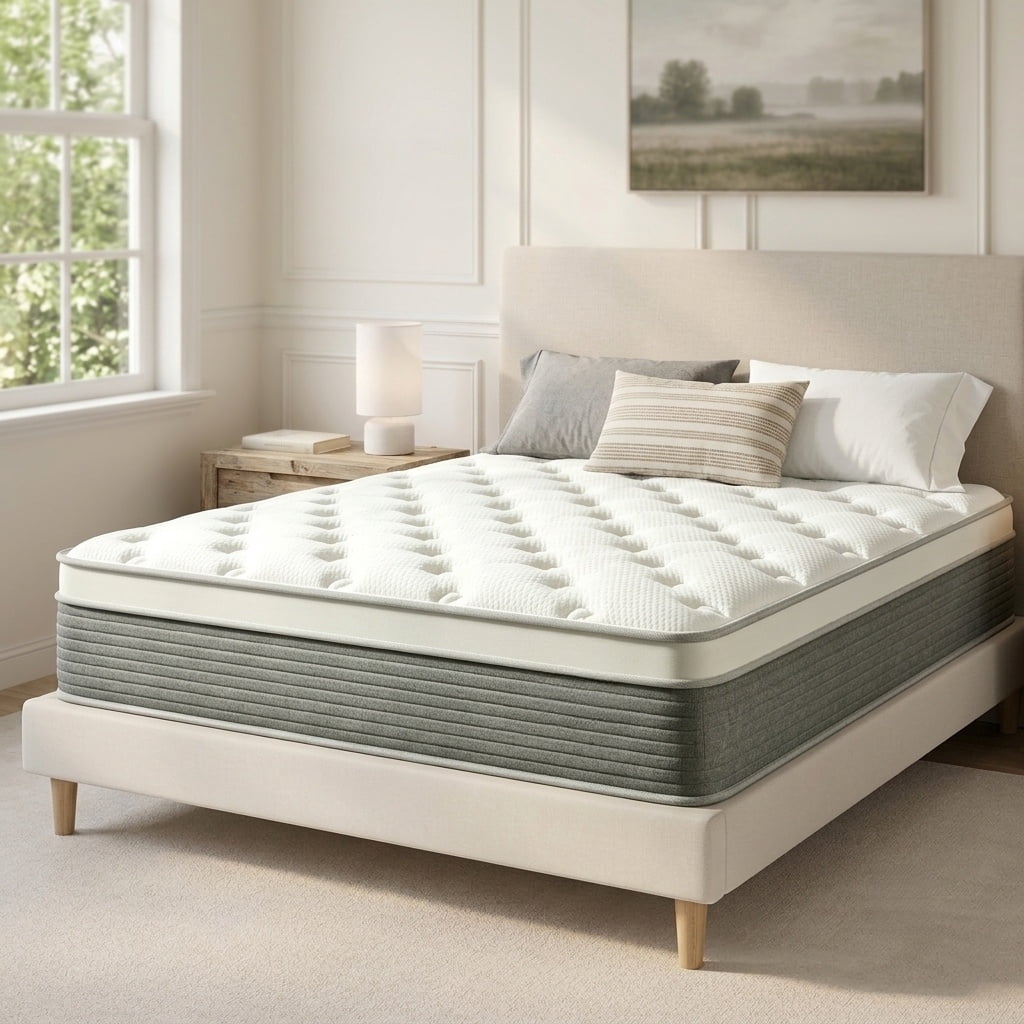 CIUANCE 12 inch Full Mattress,Cooling Gel Memory Foam Mattress in a Box,Fiberglass Free Bed for Pressure Relief & Back Pain, CertiPUR-US Certified