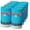 Blue, variant on Paper Towel Jumbo Roll 2 Ply 120 Highly Absorbent Sheets Set of 3, 6 or 8 (8 Rolls, Yellow)