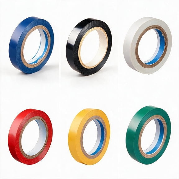 6 Pcs Racket Grip Finishing Tapes, 32.8 Ft Badminton Tennis Overgrip Seal Tapes, 6 Colors for Handle Fixing