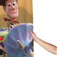 thumbnail image 2 of Cortina de ducha Toy Story, opaca, para baño, impermeable, resistente al moho, bloquea la privacidad, probador, patrón de impresión fina con diseño de patchwork, 72 x 72 pulgadas, talla única., 2 of 8