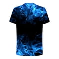 thumbnail image 5 of ALLLIST Crew Neck Summer Tops for Men Short Sleeve Flame Casual T-Shirts Printed Pullover Shirts for Men, 5 of 5