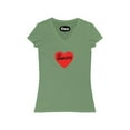thumbnail image 6 of Charlotte Love Women's Jersey Short Sleeve V-Neck Tee, 6 of 10