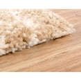 thumbnail image 4 of Unique Loom Trellis Rabat Shag Rug Taupe/Ivory 9' x 12' Rectangle Geometric Comfort Perfect For Living Room Bed Room Dining Room Office, 4 of 7