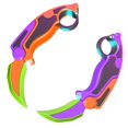 thumbnail image 1 of Fidget Claw Knife PETBSNVB, juguete de gravedad 3D para niños y adultos, 2 piezas, 1 of 7