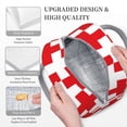 thumbnail image 3 of Disketp Red Cross 1 Bolsa Térmica para Almuerzo, Lonchera con Abertura Amplia y Gran Capacidad, Organizador Reutilizable para Mujeres, Hombres y Adultos, 3 of 6
