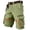 Green, variant on Work Shorts for Men Construction Pants Mens Workwear Cordura Cargo Loose Fit Utility Carpenter Workwear Short