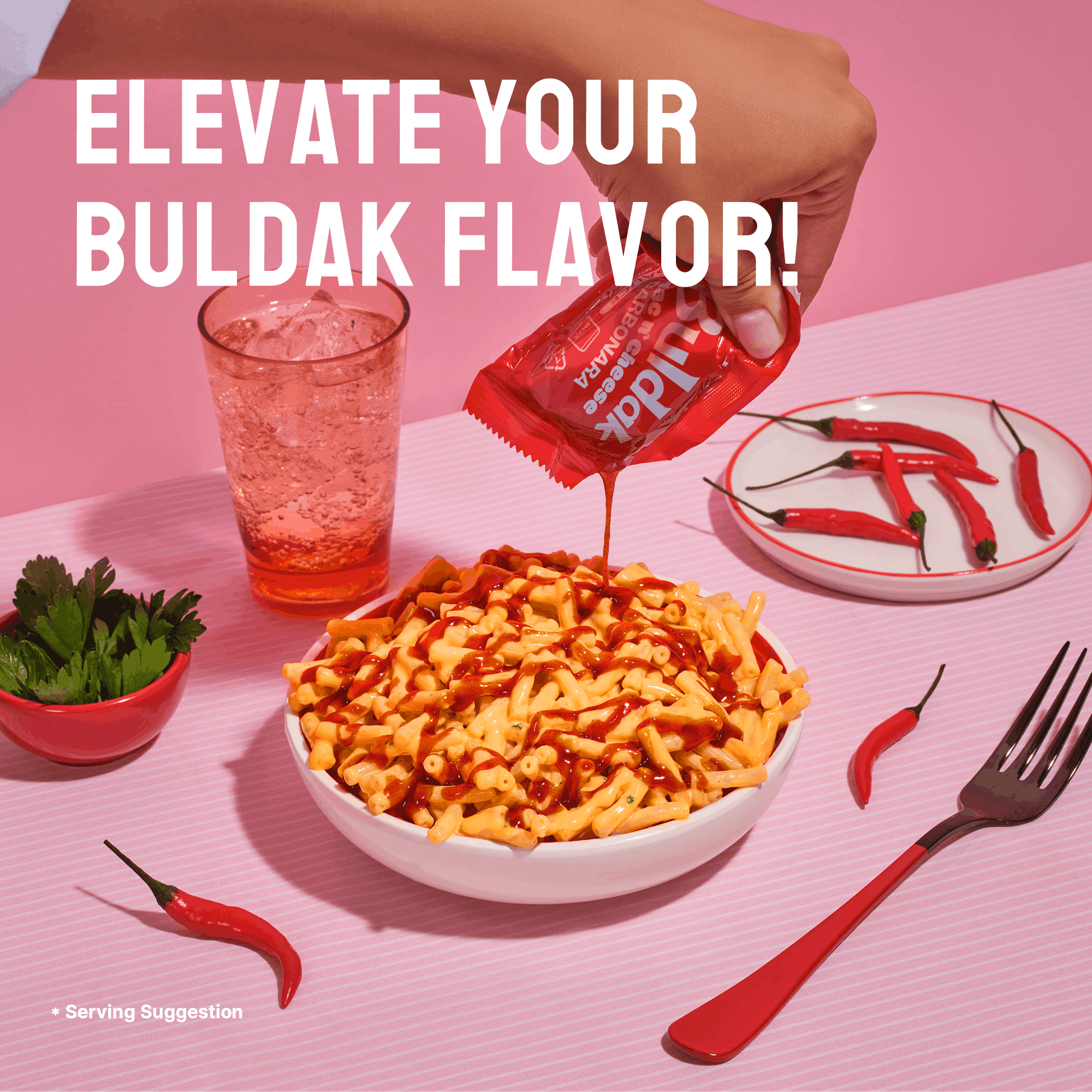 (12 pack) Samyang Buldak Carbonara Mac & Cheese, No Milk Required, 5.82 oz Box
